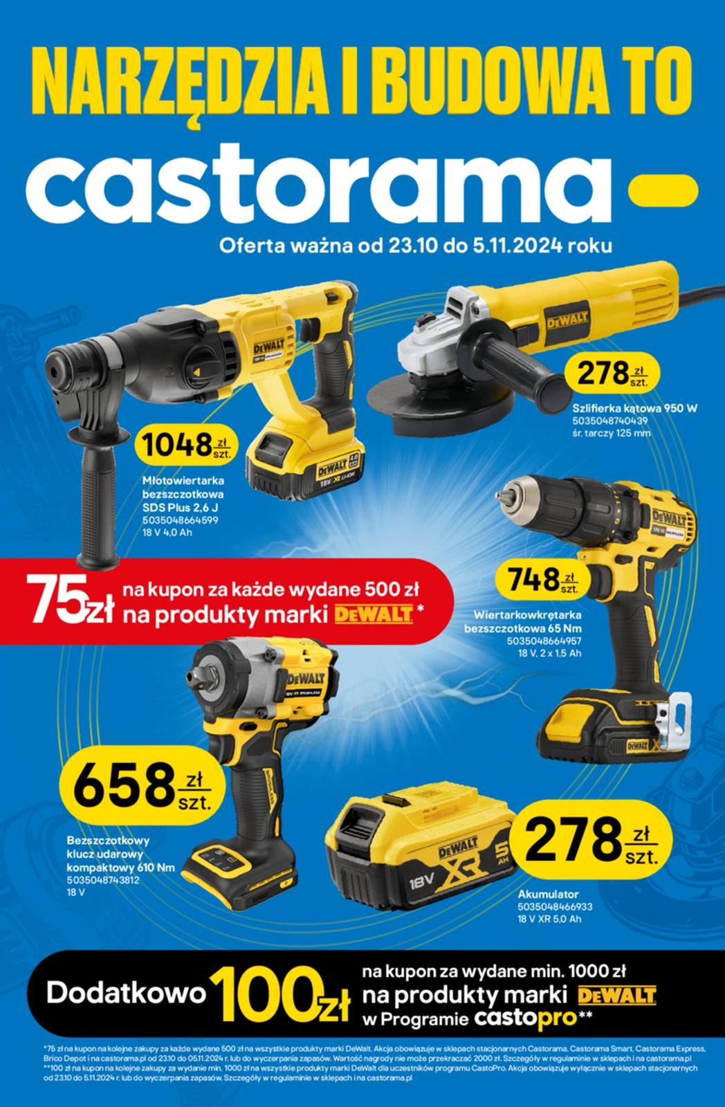 Gazetka promocyjna Castorama str. 1