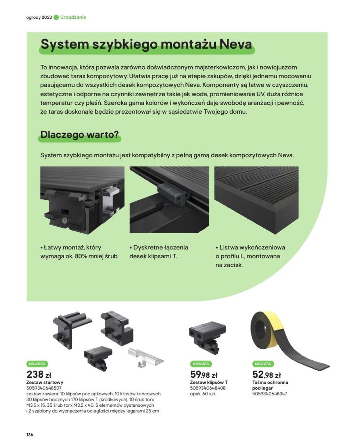 Gazetka promocyjna Castorama str. 136