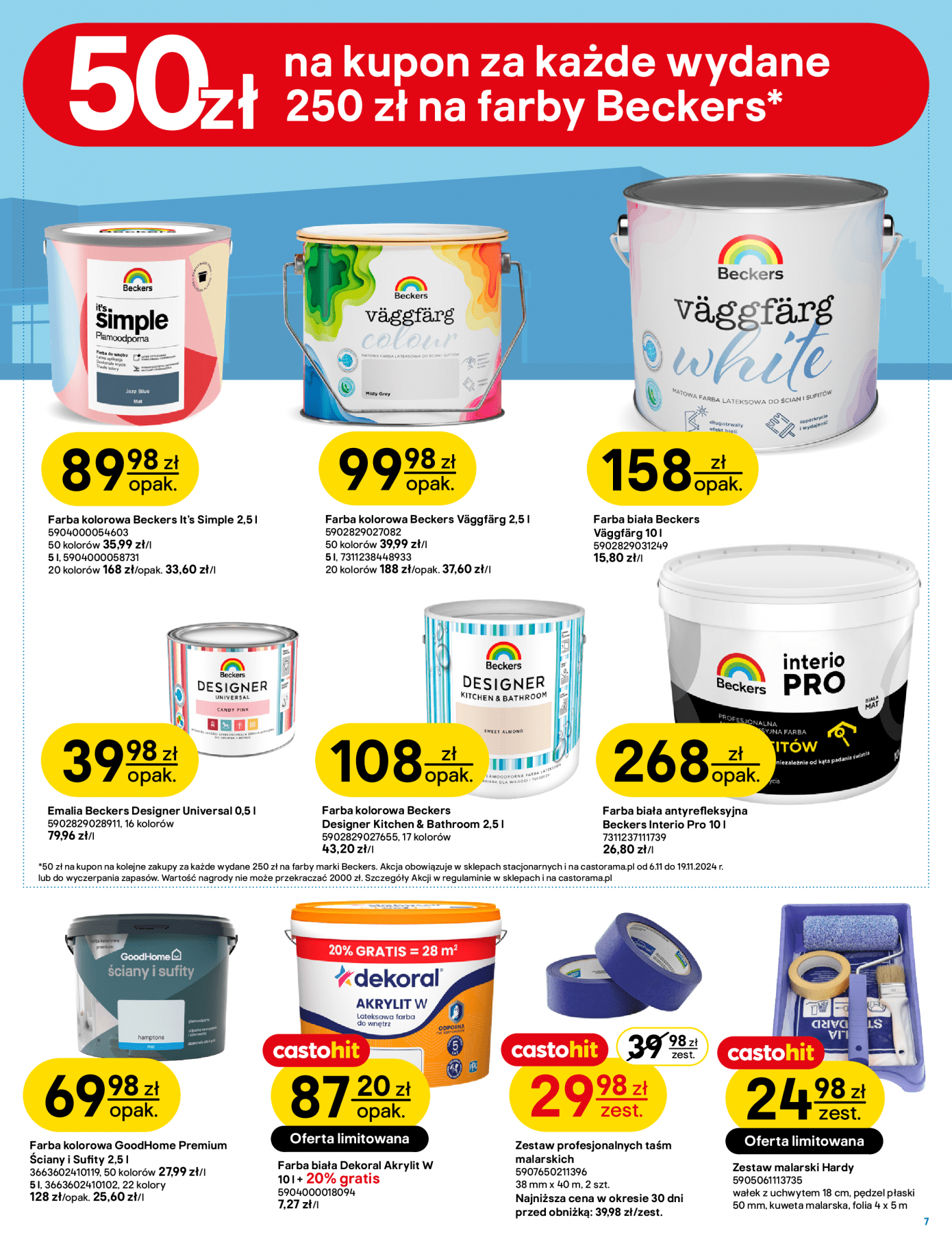 Gazetka promocyjna Castorama str. 7