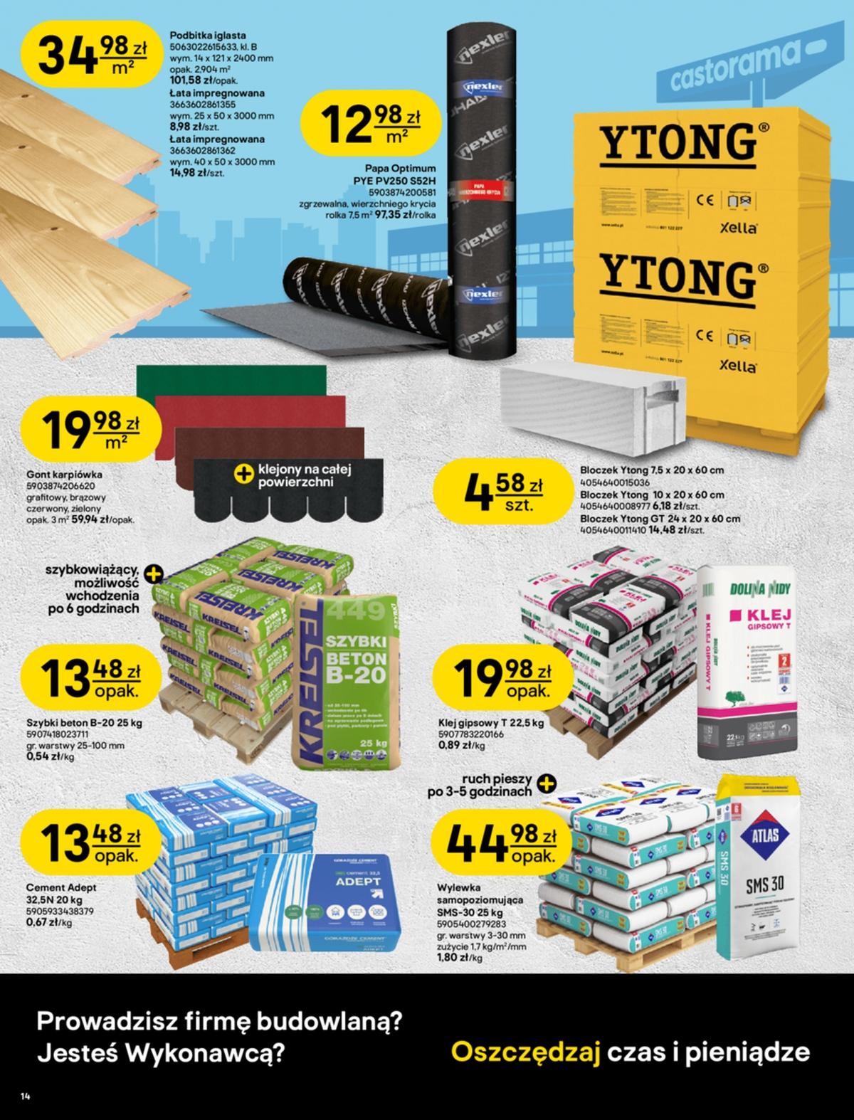 Gazetka promocyjna Castorama str. 14