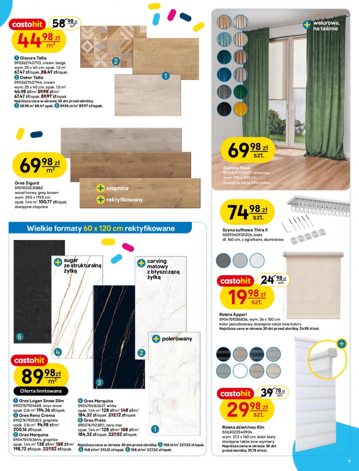 Gazetka promocyjna Castorama str. 9