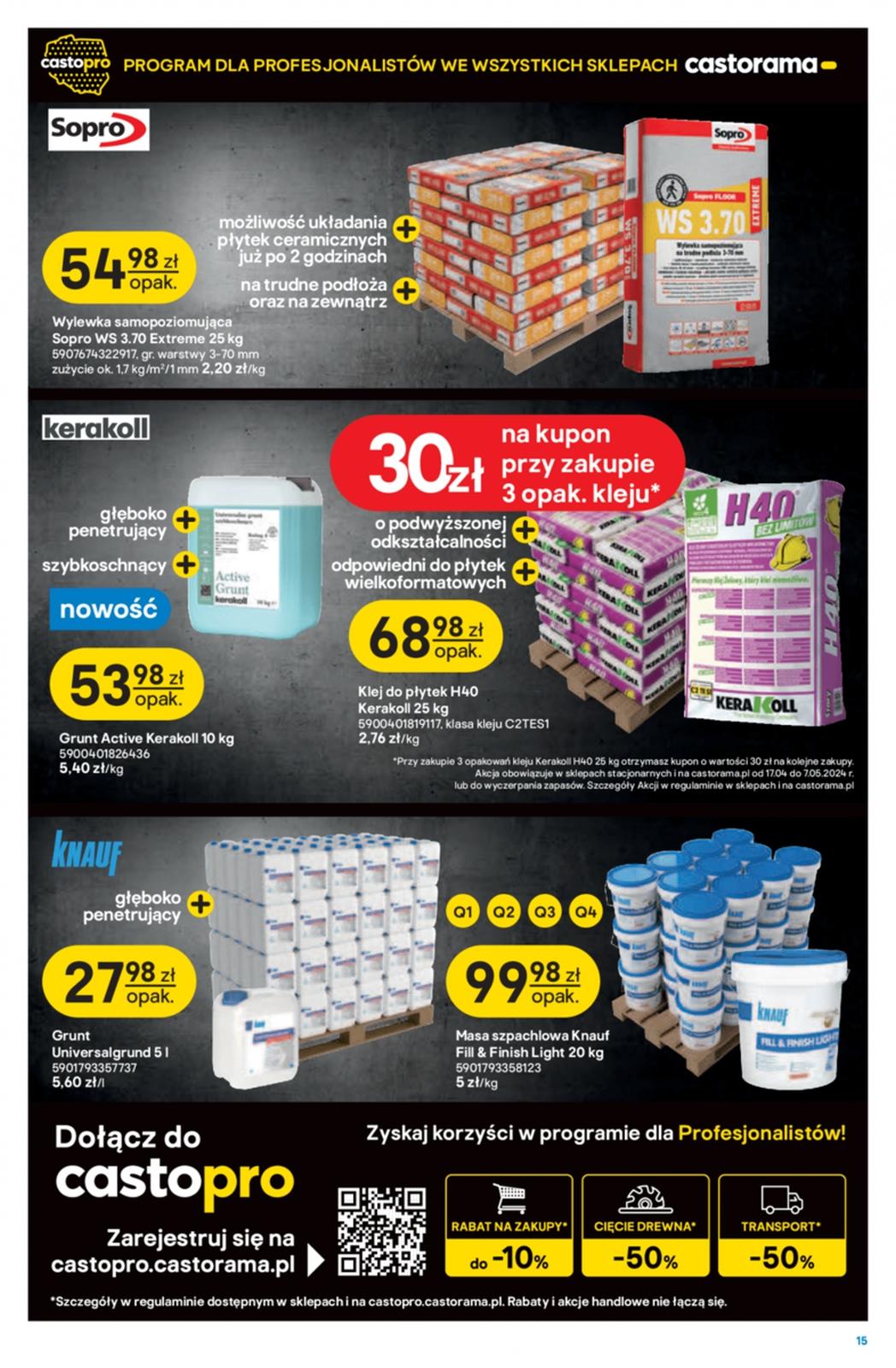 Gazetka promocyjna Castorama str. 15