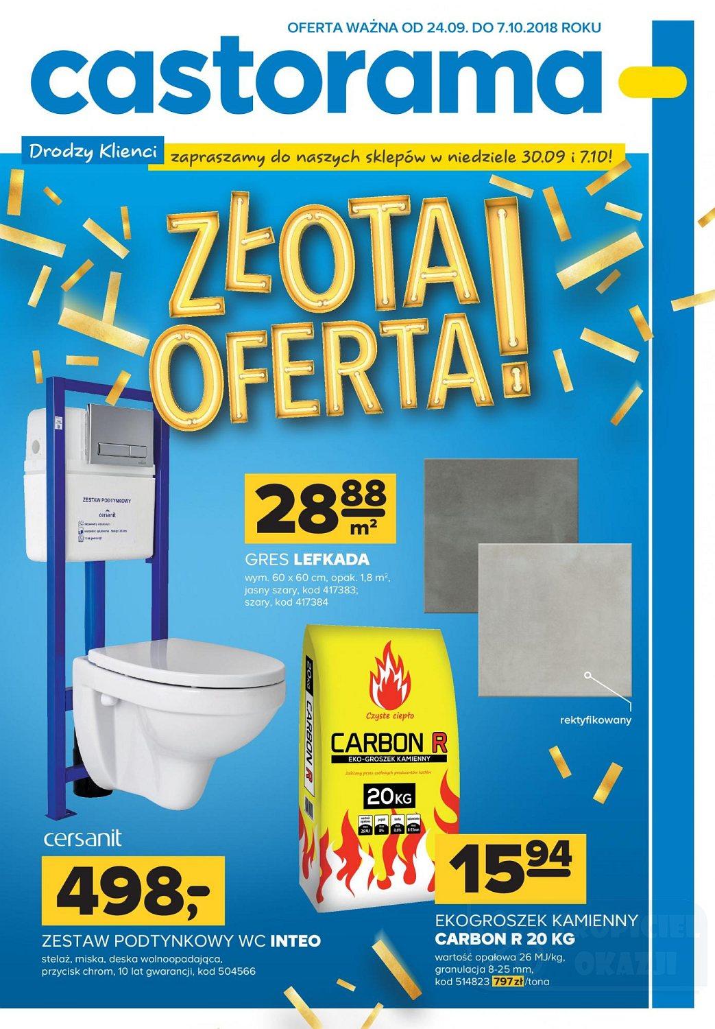 Gazetka promocyjna Castorama str. 1