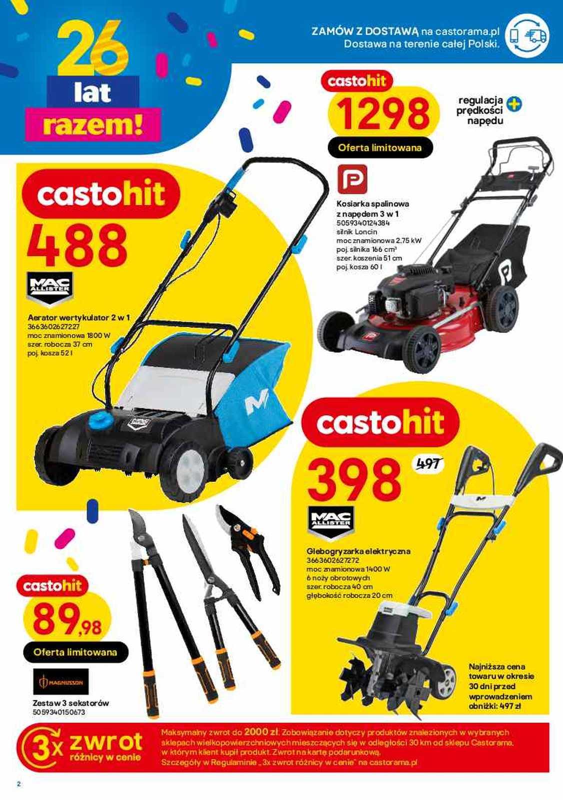 Gazetka promocyjna Castorama str. 2