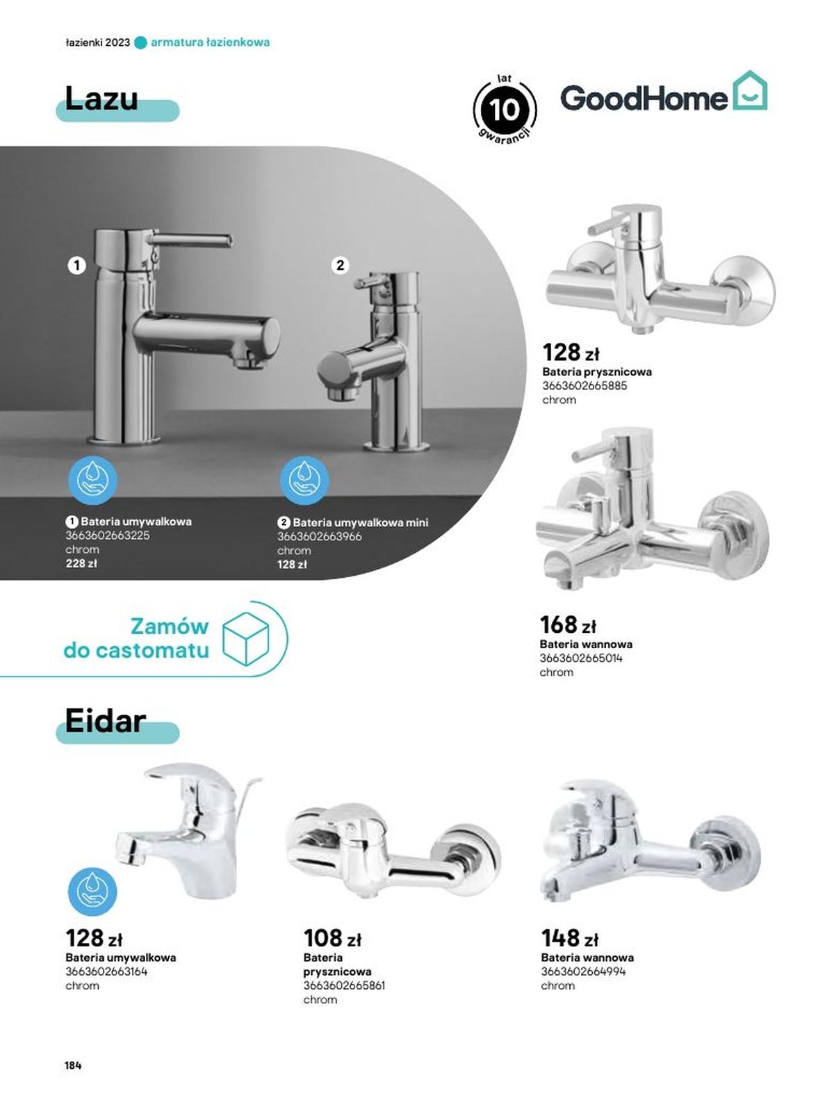 Gazetka promocyjna Castorama str. 184