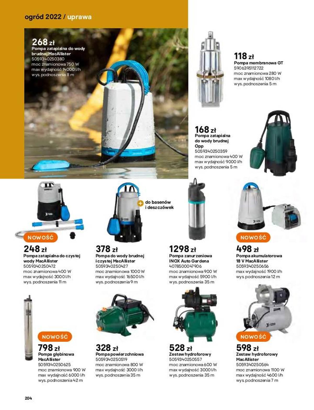 Gazetka promocyjna Castorama str. 202