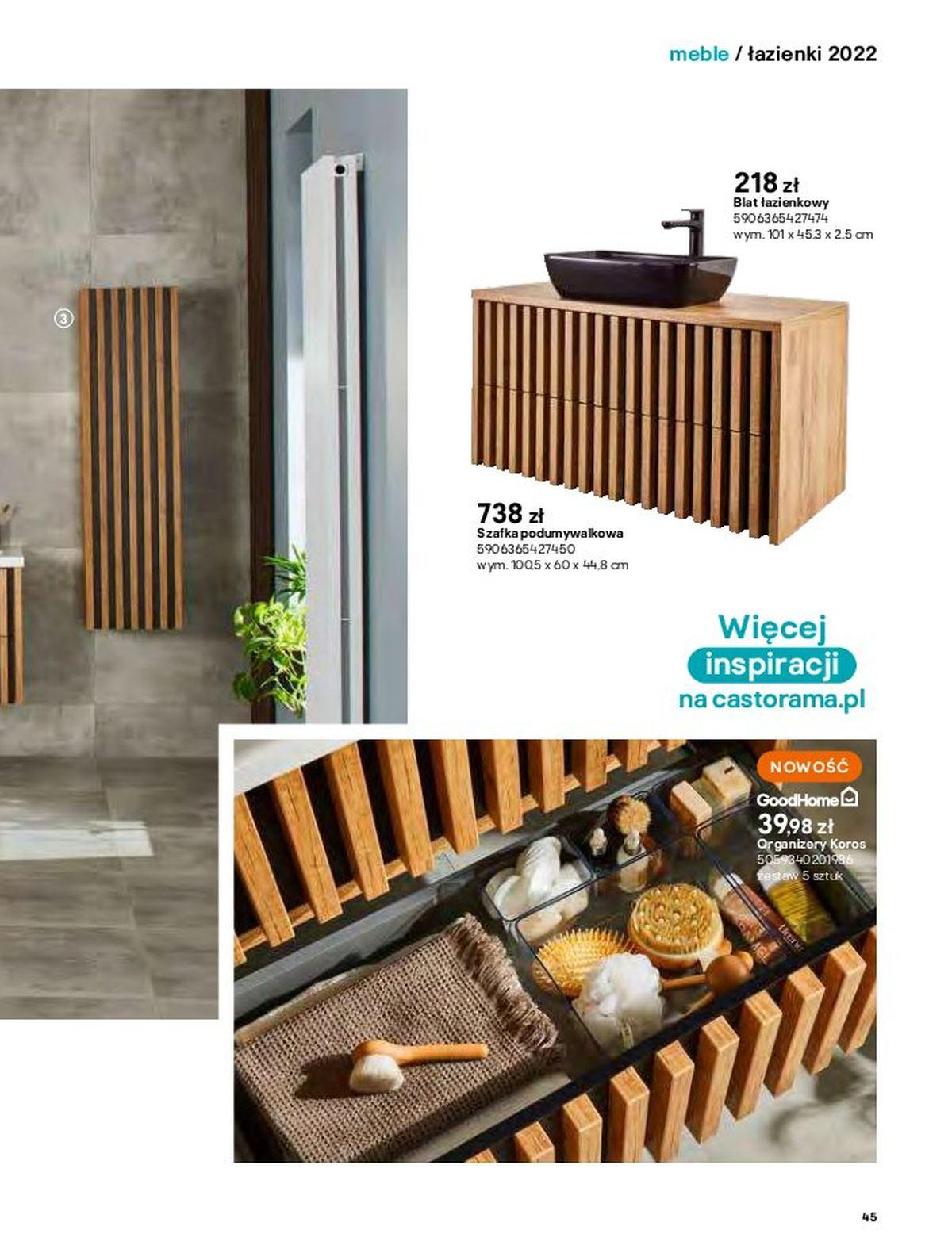 Gazetka promocyjna Castorama str. 45