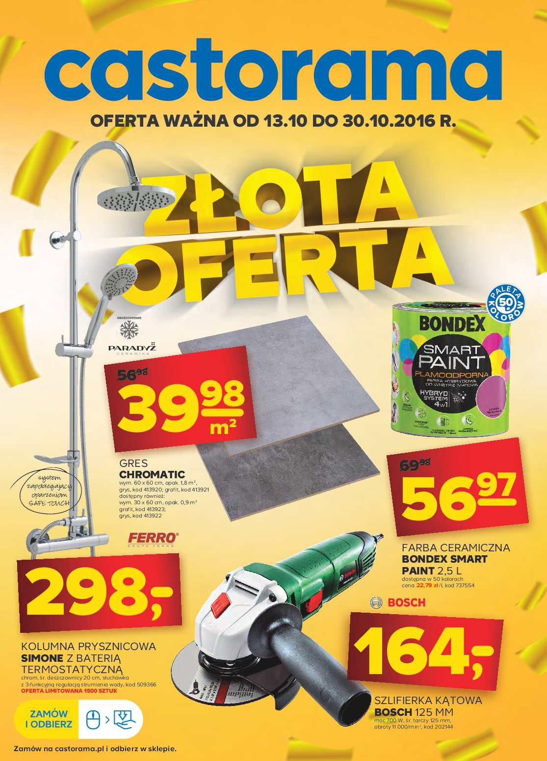 Gazetka promocyjna Castorama str. 1