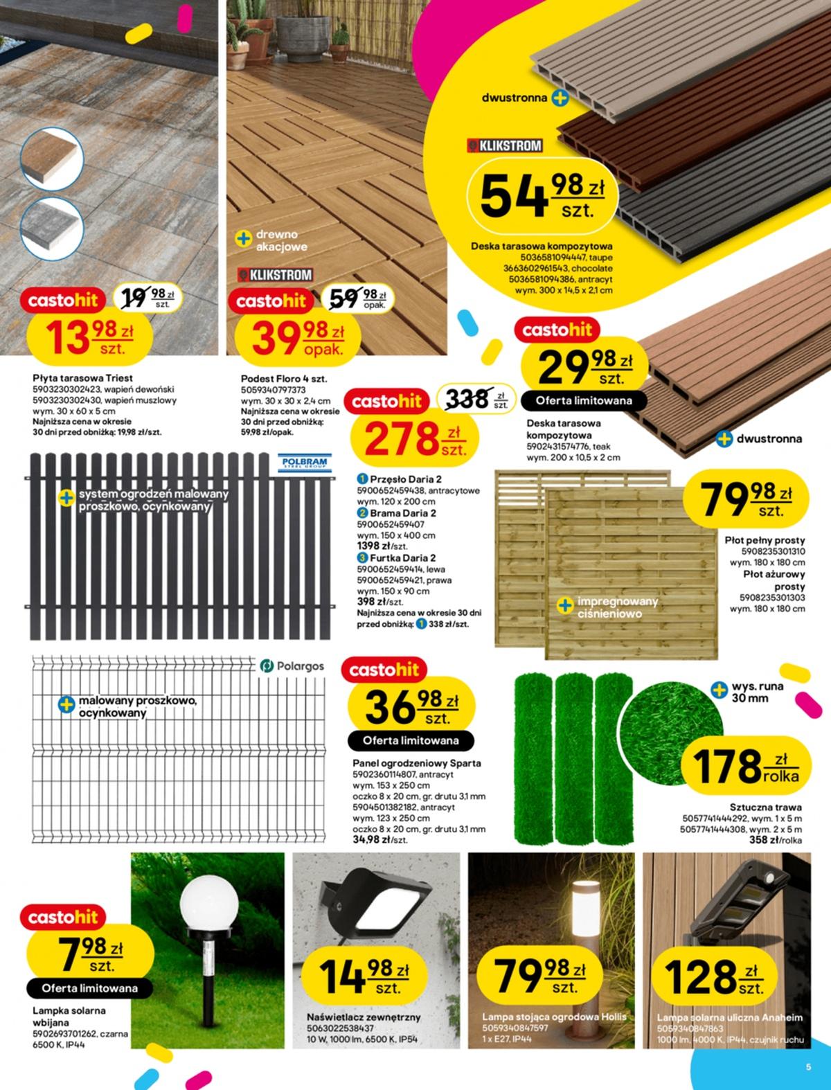 Gazetka promocyjna Castorama str. 5