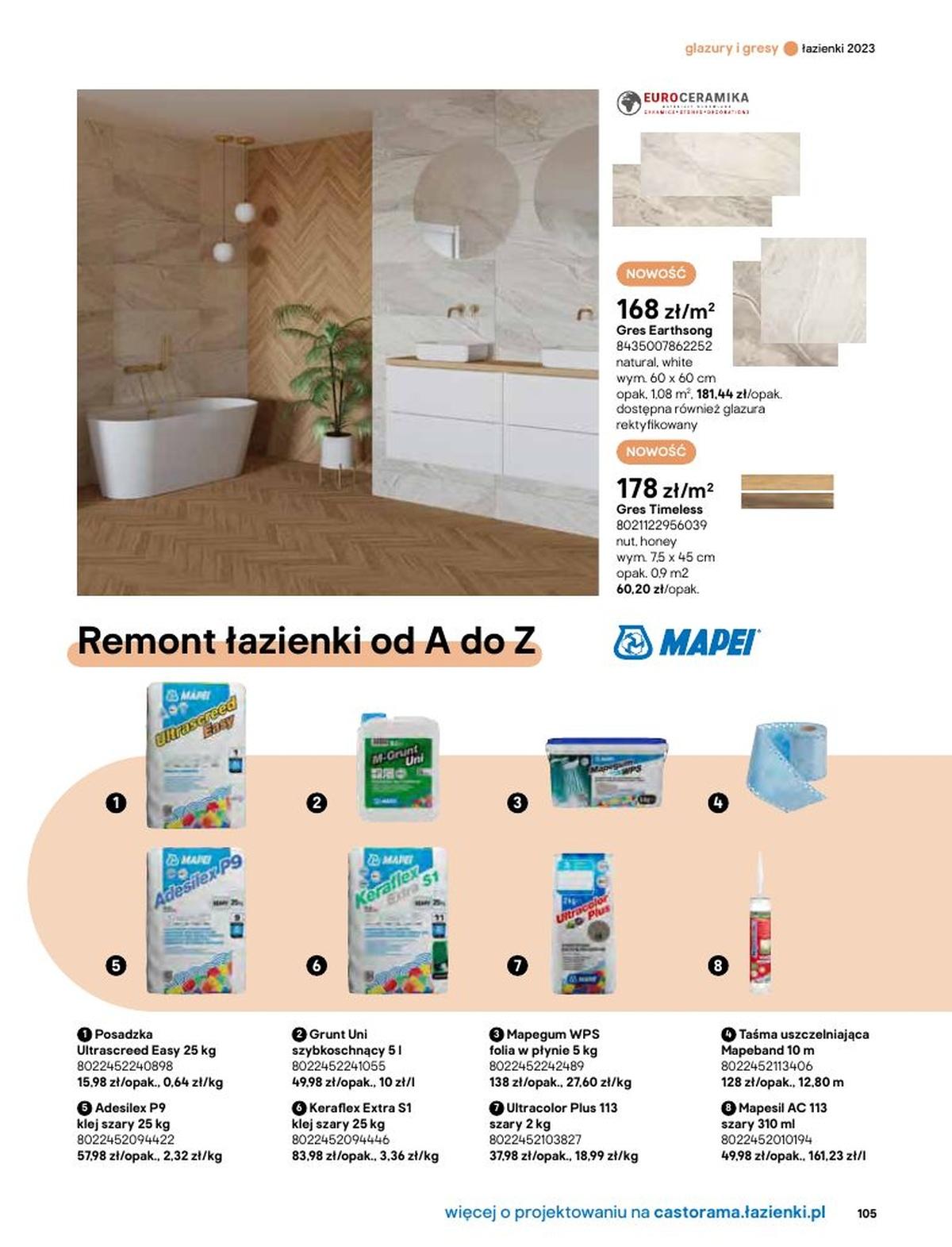 Gazetka promocyjna Castorama str. 105