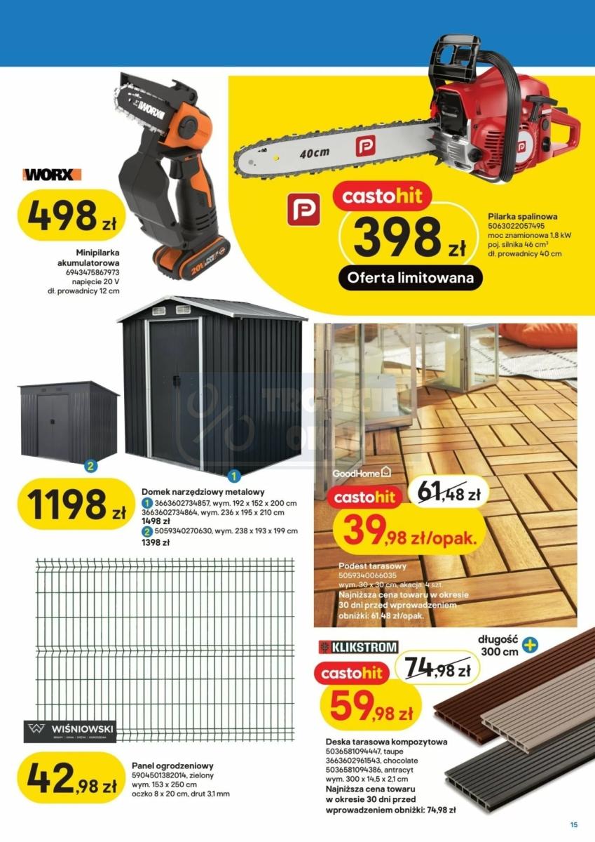 Gazetka promocyjna Castorama str. 15