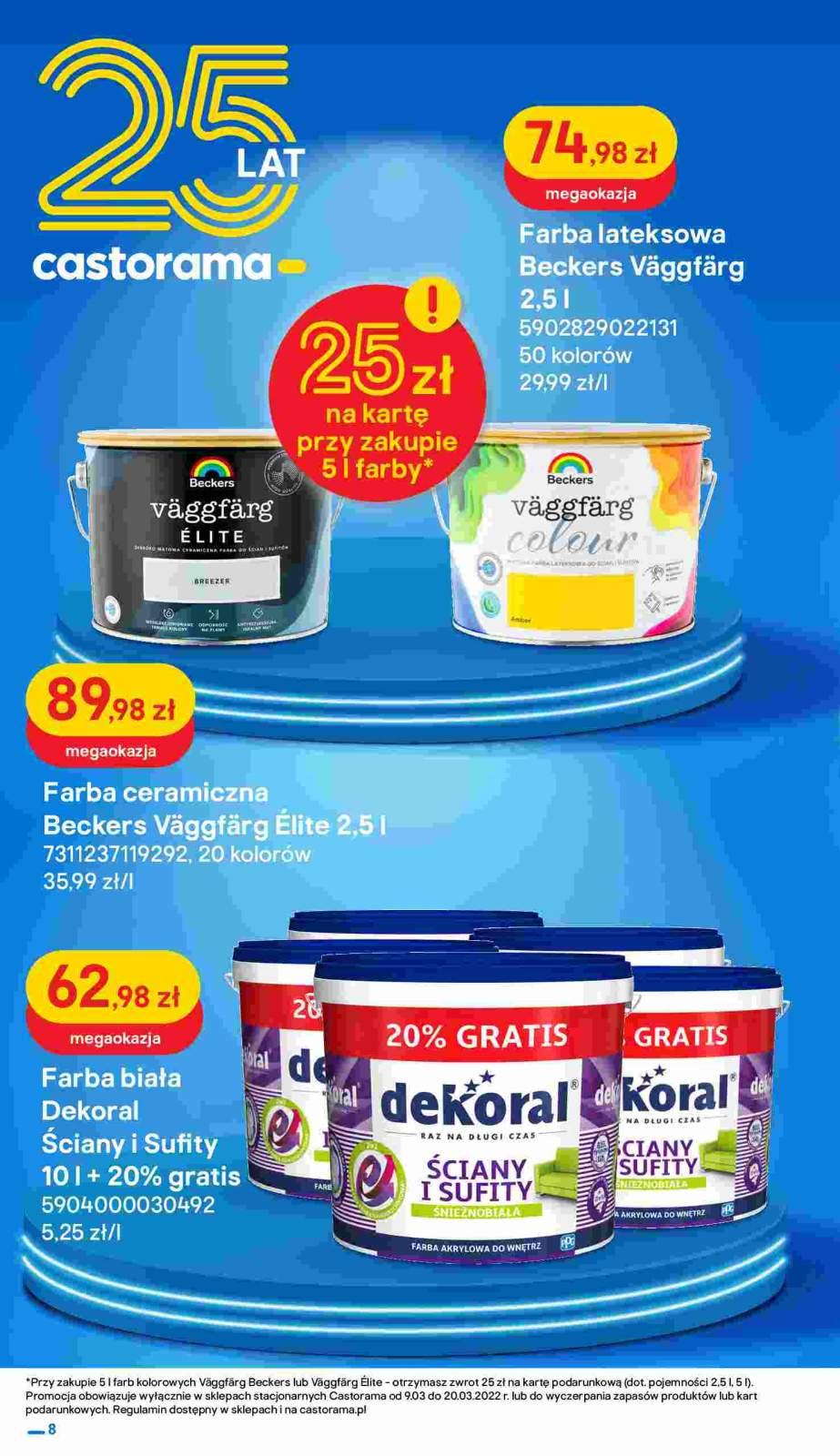Gazetka promocyjna Castorama str. 8
