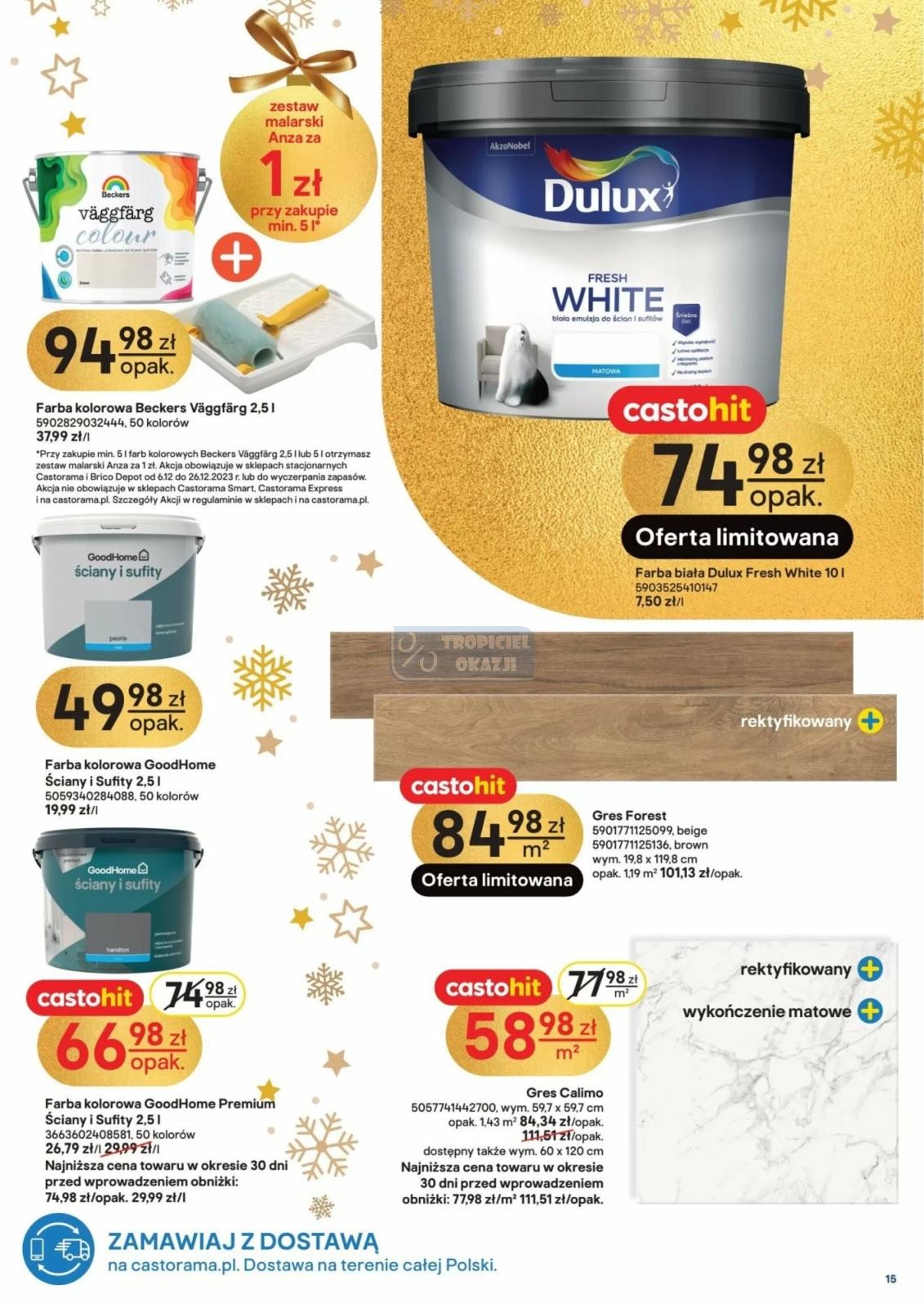 Gazetka promocyjna Castorama str. 15