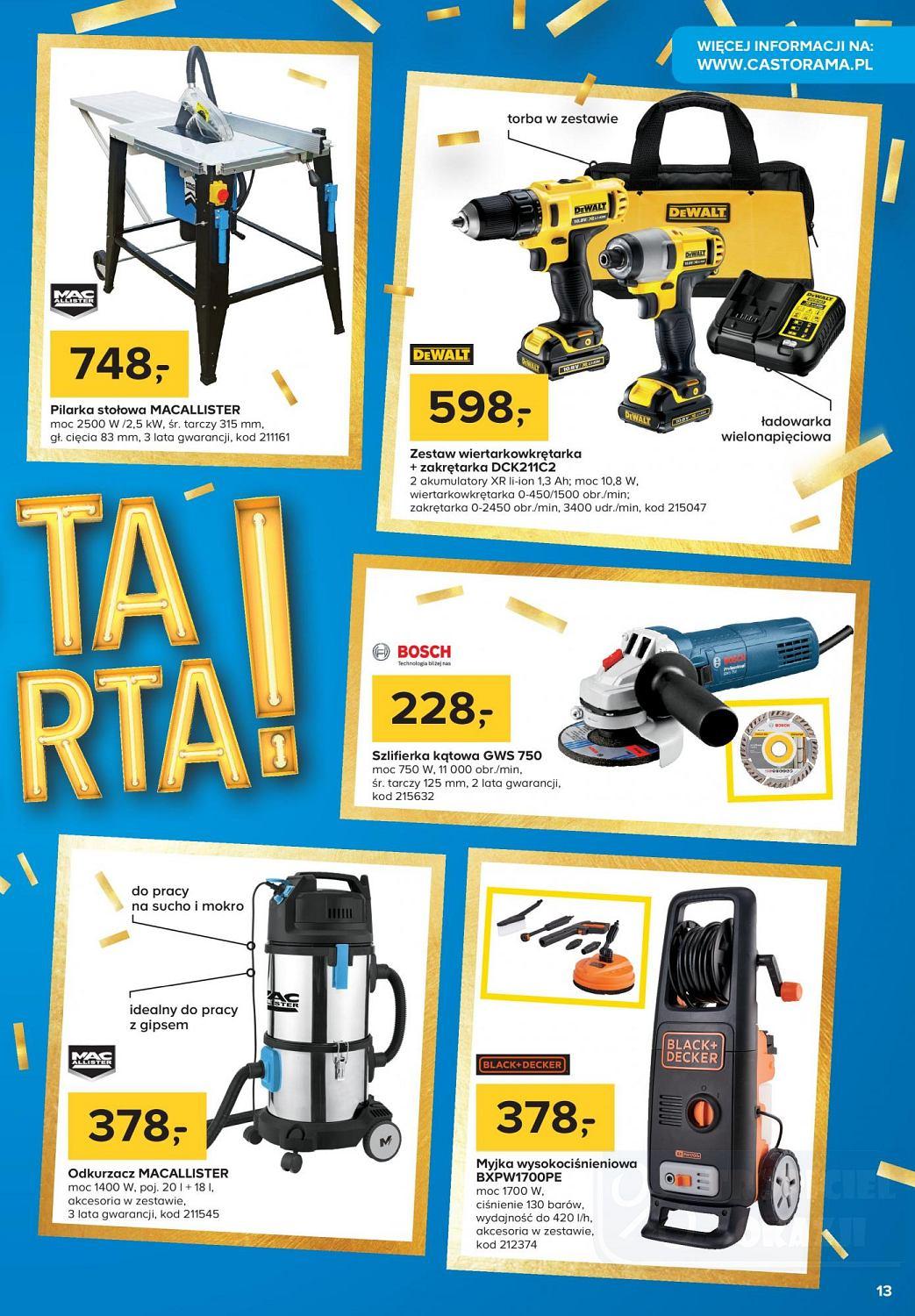 Gazetka promocyjna Castorama str. 13