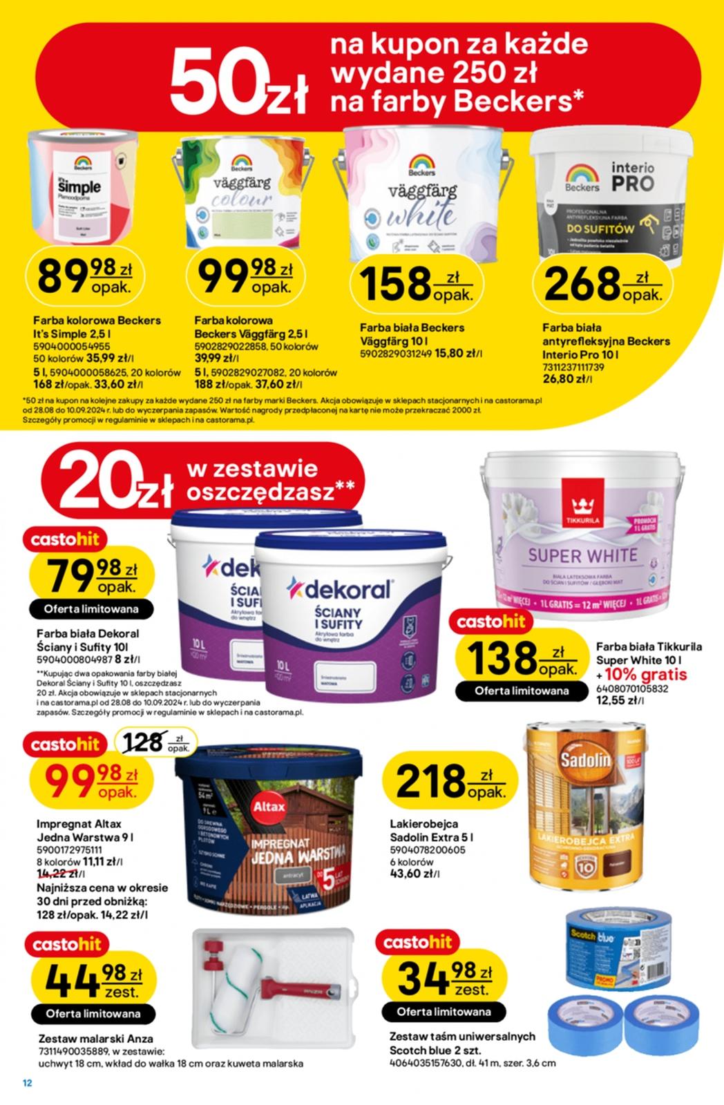 Gazetka promocyjna Castorama str. 12
