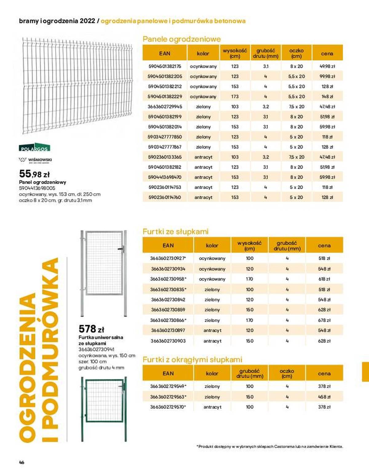 Gazetka promocyjna Castorama str. 46