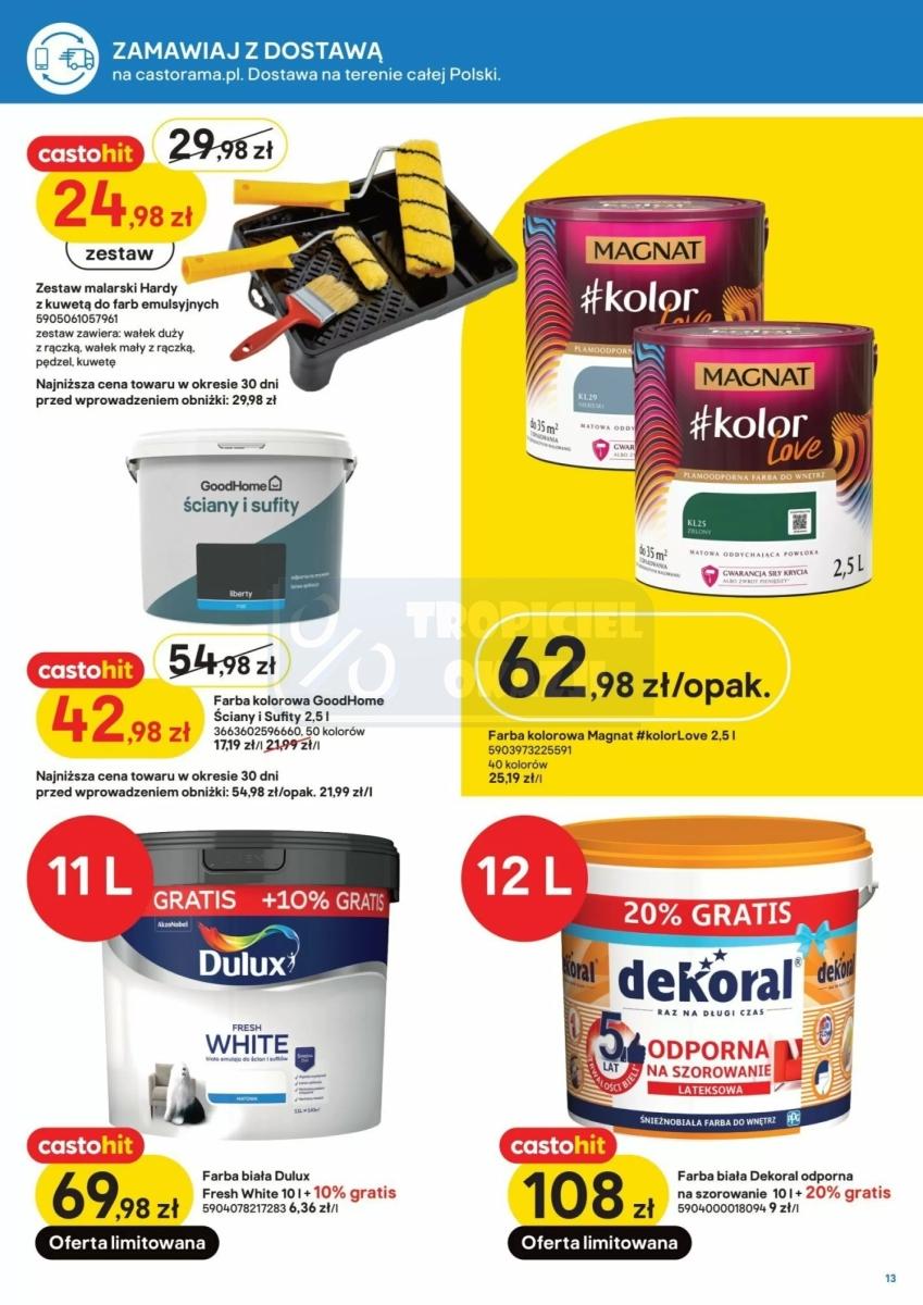 Gazetka promocyjna Castorama str. 13