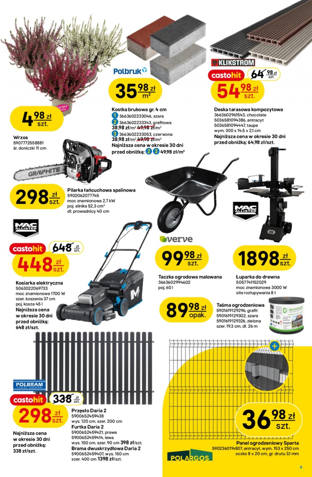 Gazetka promocyjna Castorama str. 9
