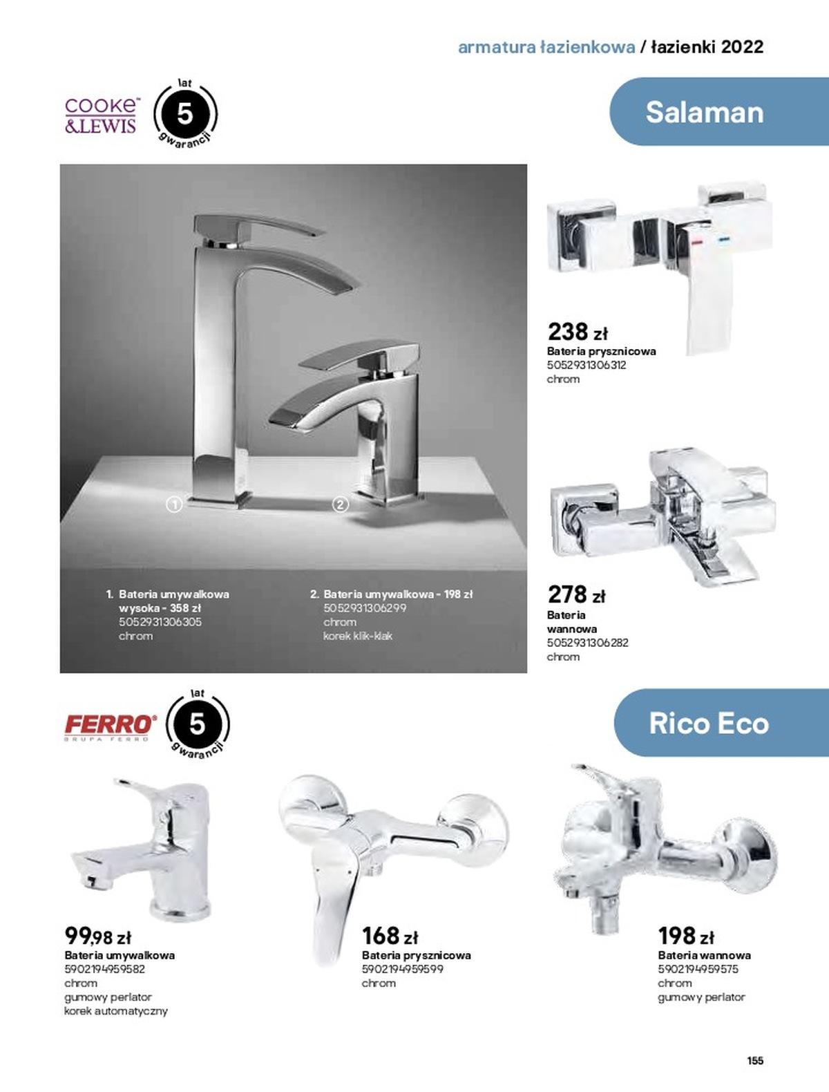 Gazetka promocyjna Castorama str. 155