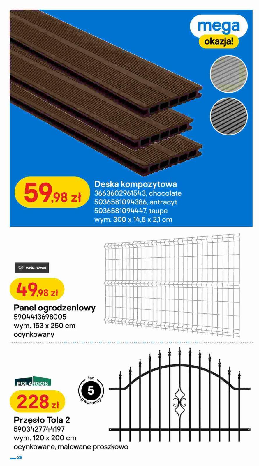 Gazetka promocyjna Castorama str. 28