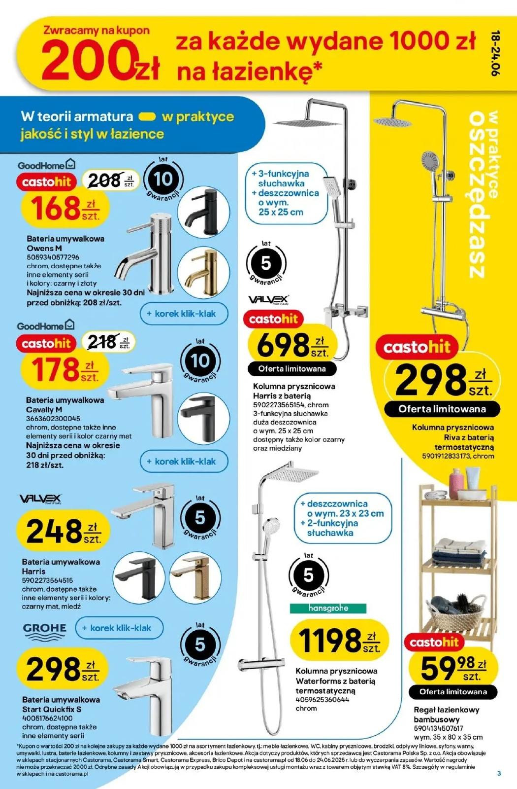 Gazetka promocyjna Castorama str. 3