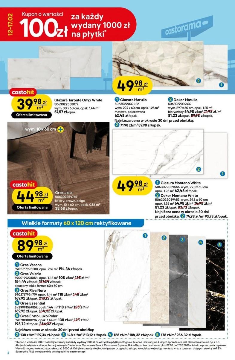 Gazetka promocyjna Castorama str. 2