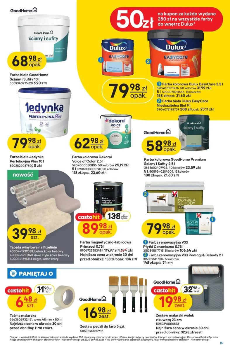 Gazetka promocyjna Castorama str. 15