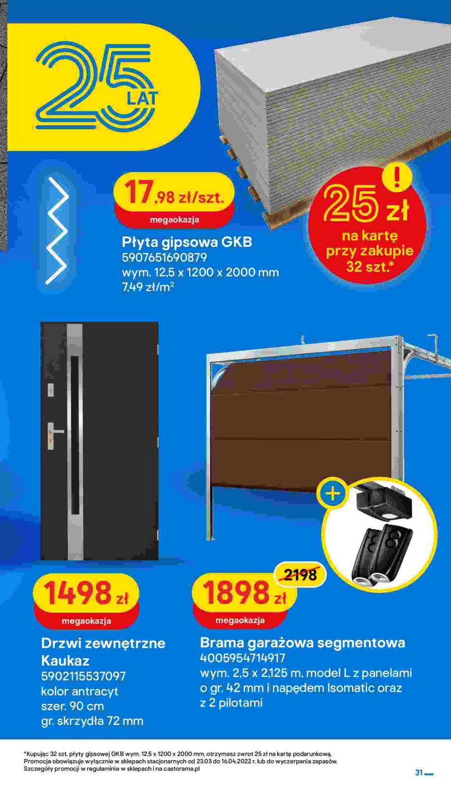 Gazetka promocyjna Castorama str. 31