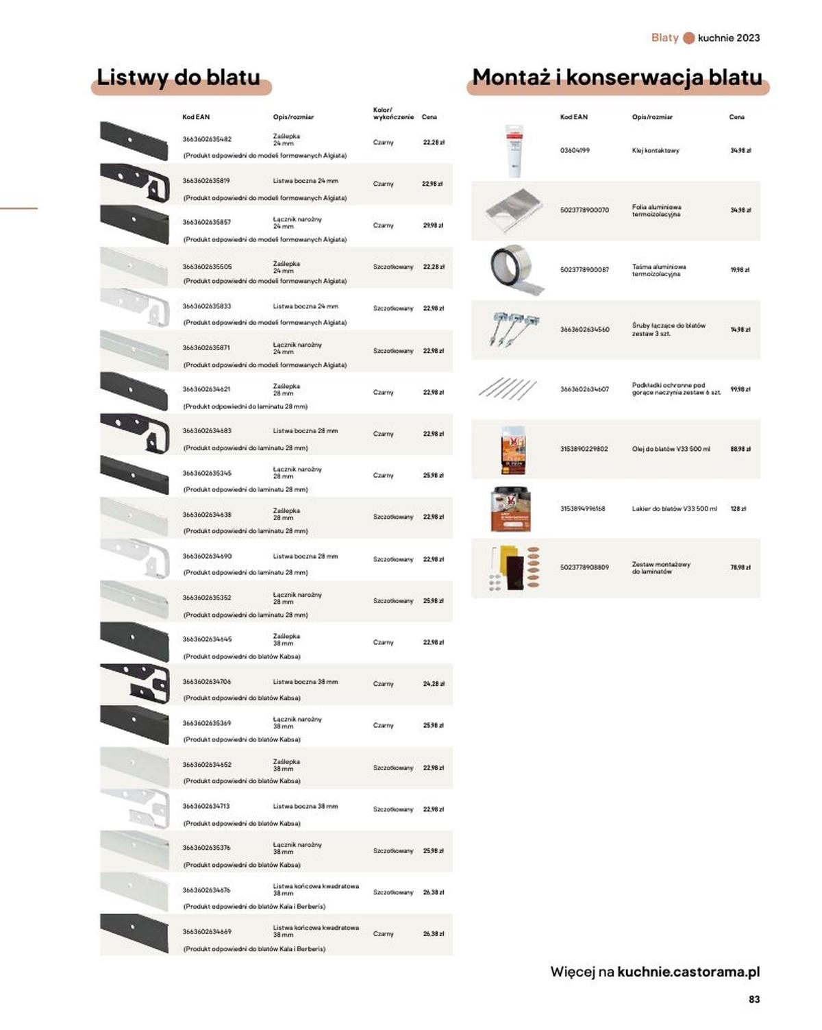 Gazetka promocyjna Castorama str. 83