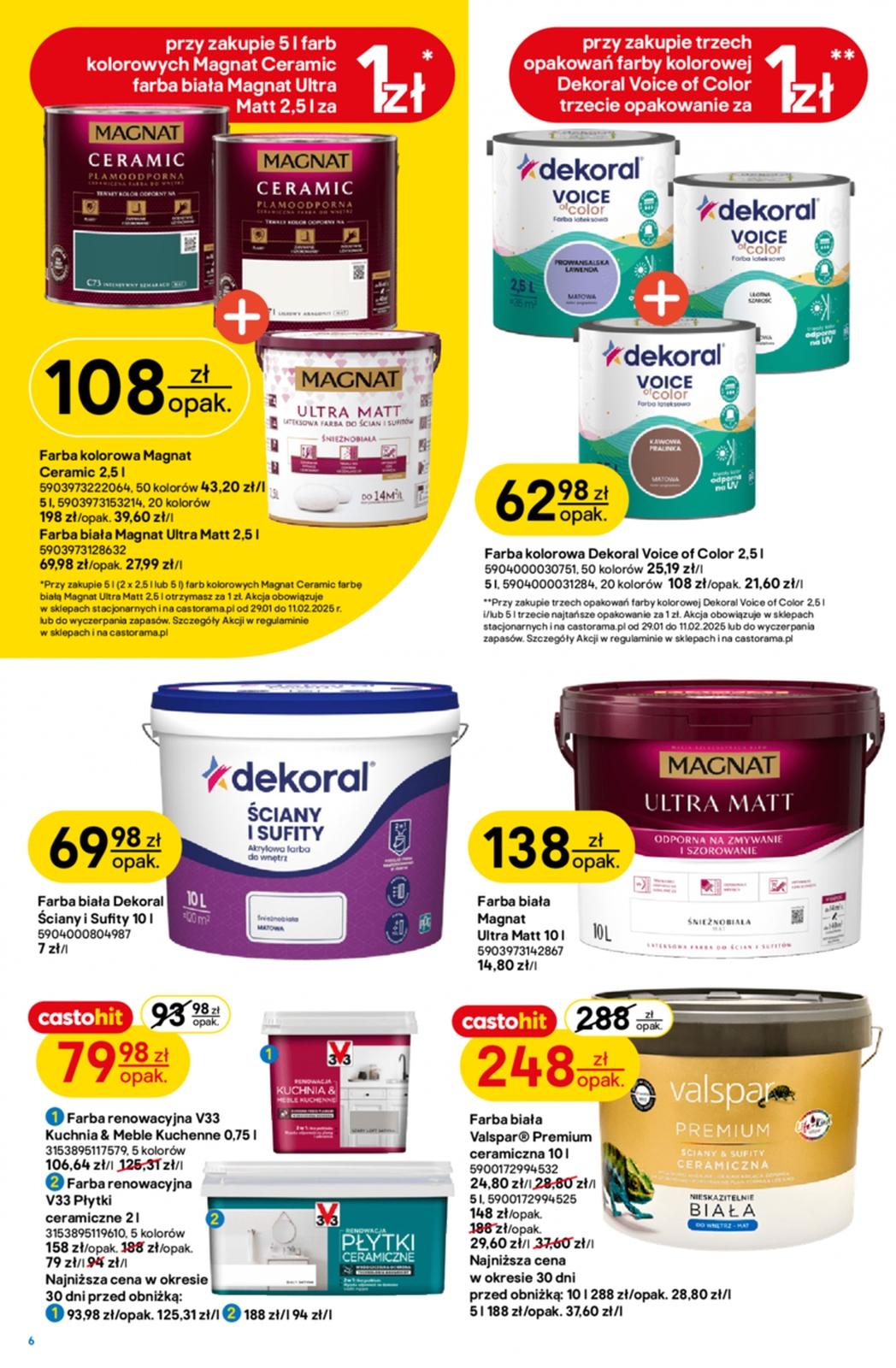 Gazetka promocyjna Castorama str. 6