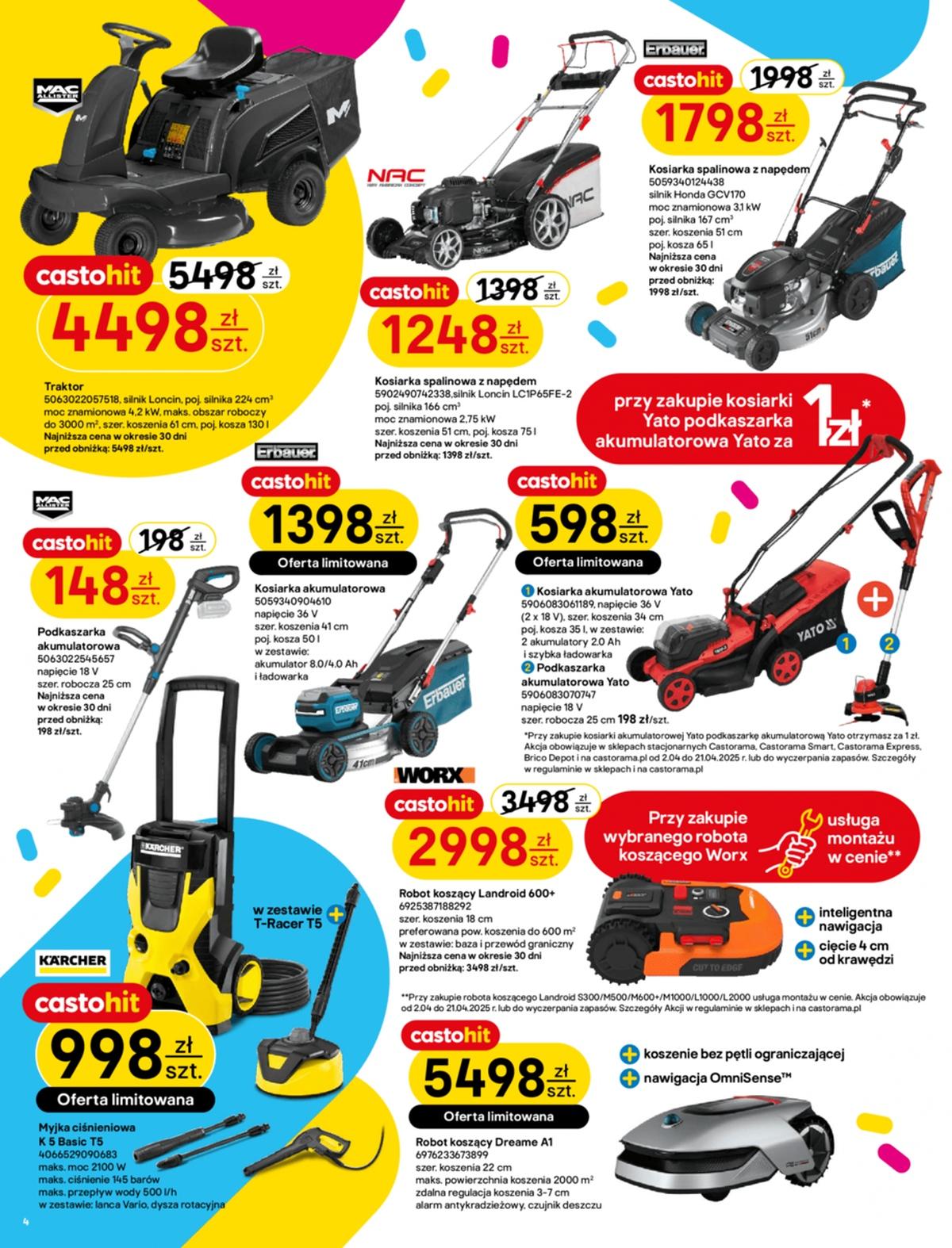 Gazetka promocyjna Castorama str. 4