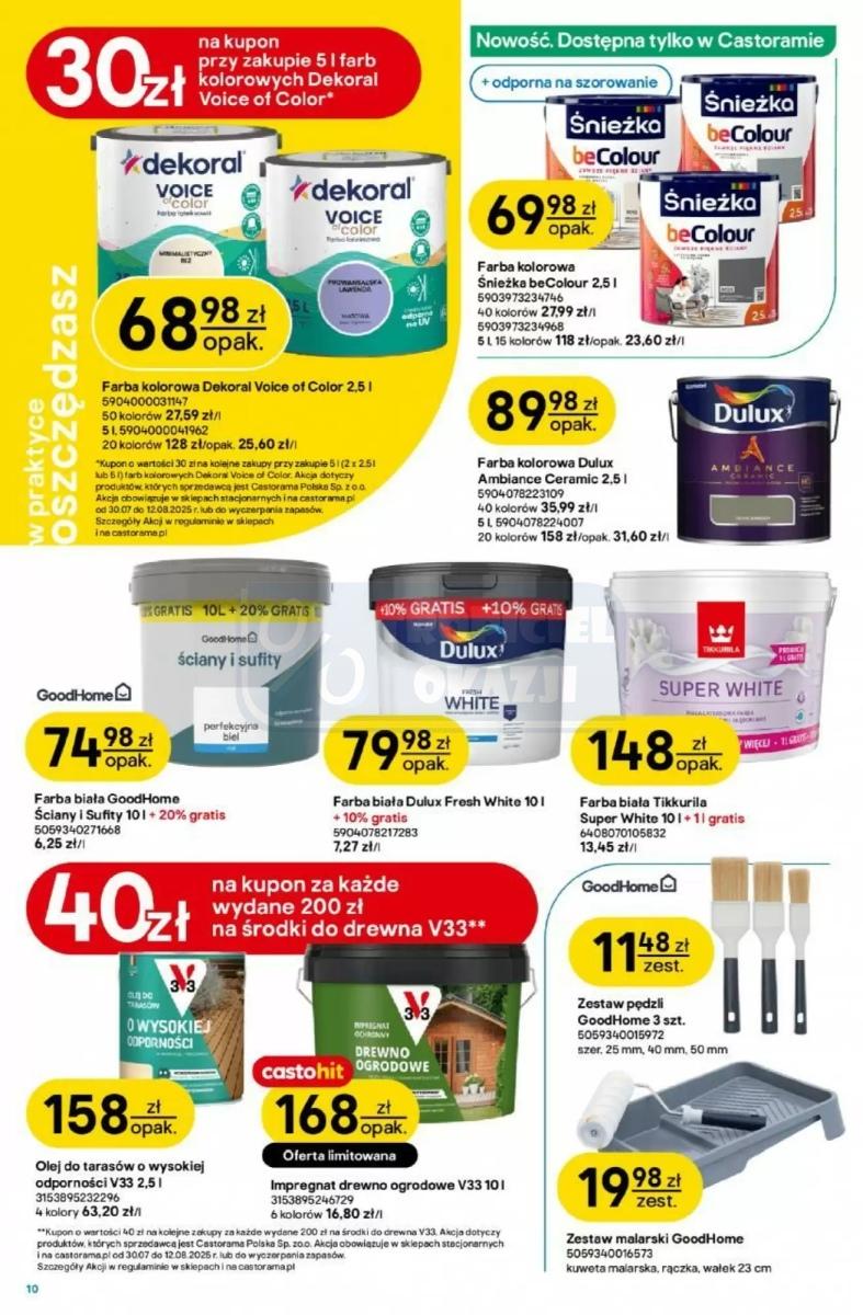 Gazetka promocyjna Castorama str. 10