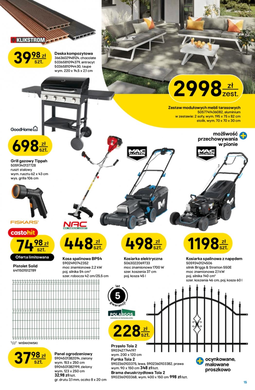 Gazetka promocyjna Castorama str. 15